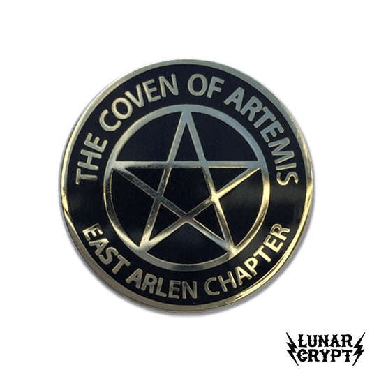 The Coven of Artemis - Hard Enamel Pin - Horror