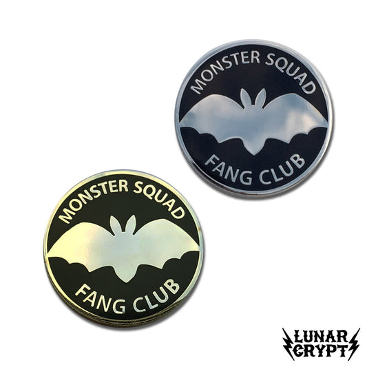 Monster Squad Fang Club - Hard Enamel Pin - Horror - Your Choice of Styles
