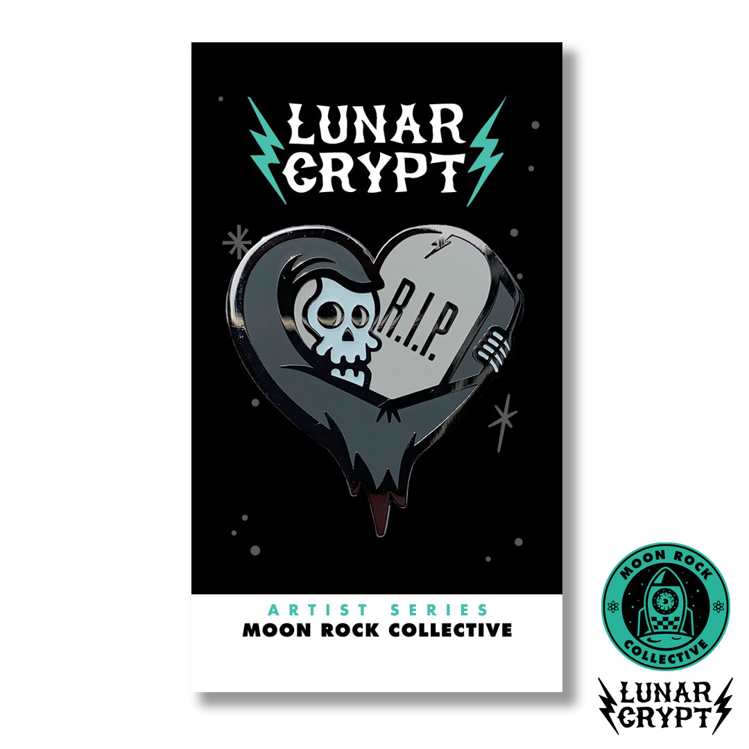 Smitten With Doom - Moon Rock Collective / Lunar Crypt Exclusive - Hard Enamel Pin
