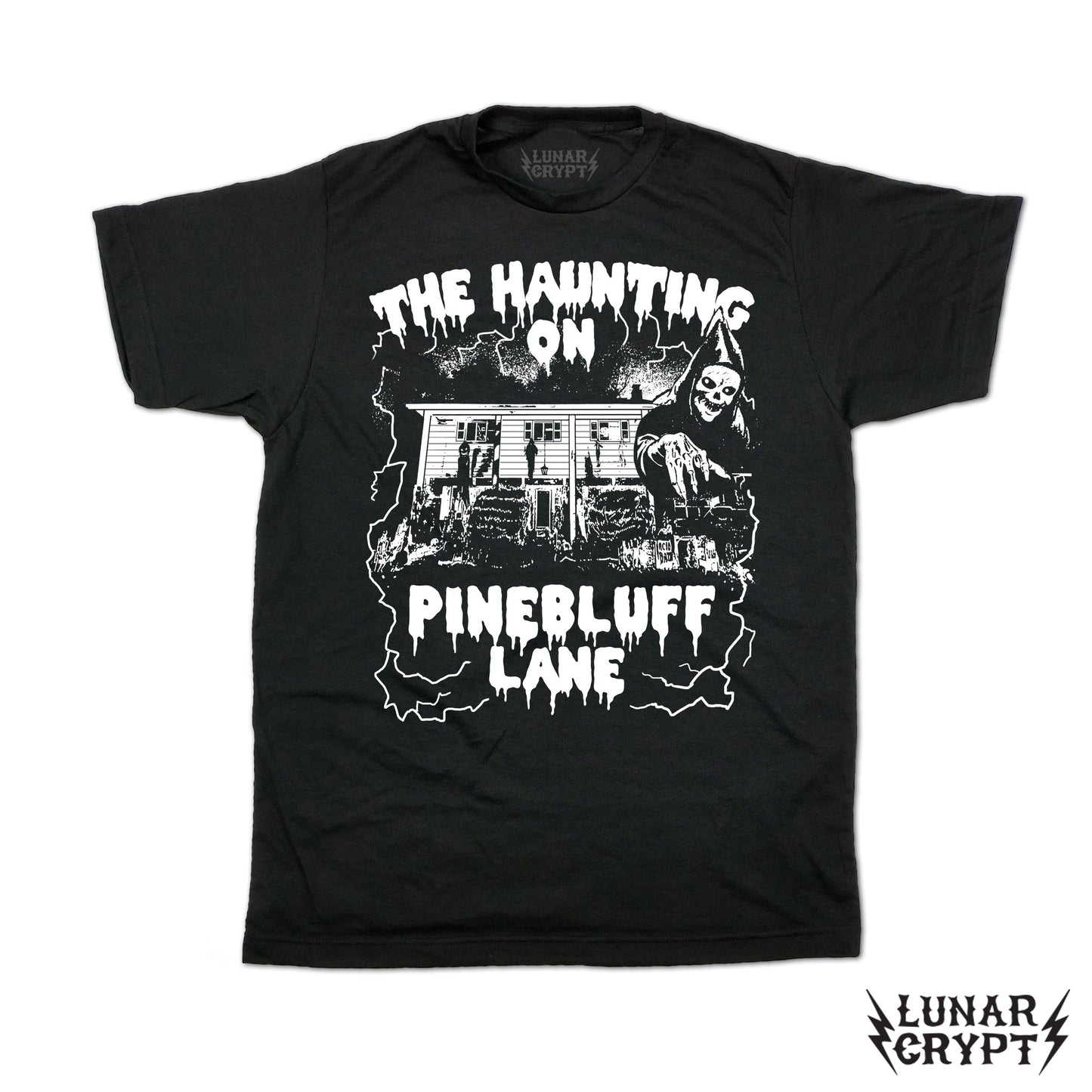 Haunting on Pinebluff Lane - Unisex T-Shirt
