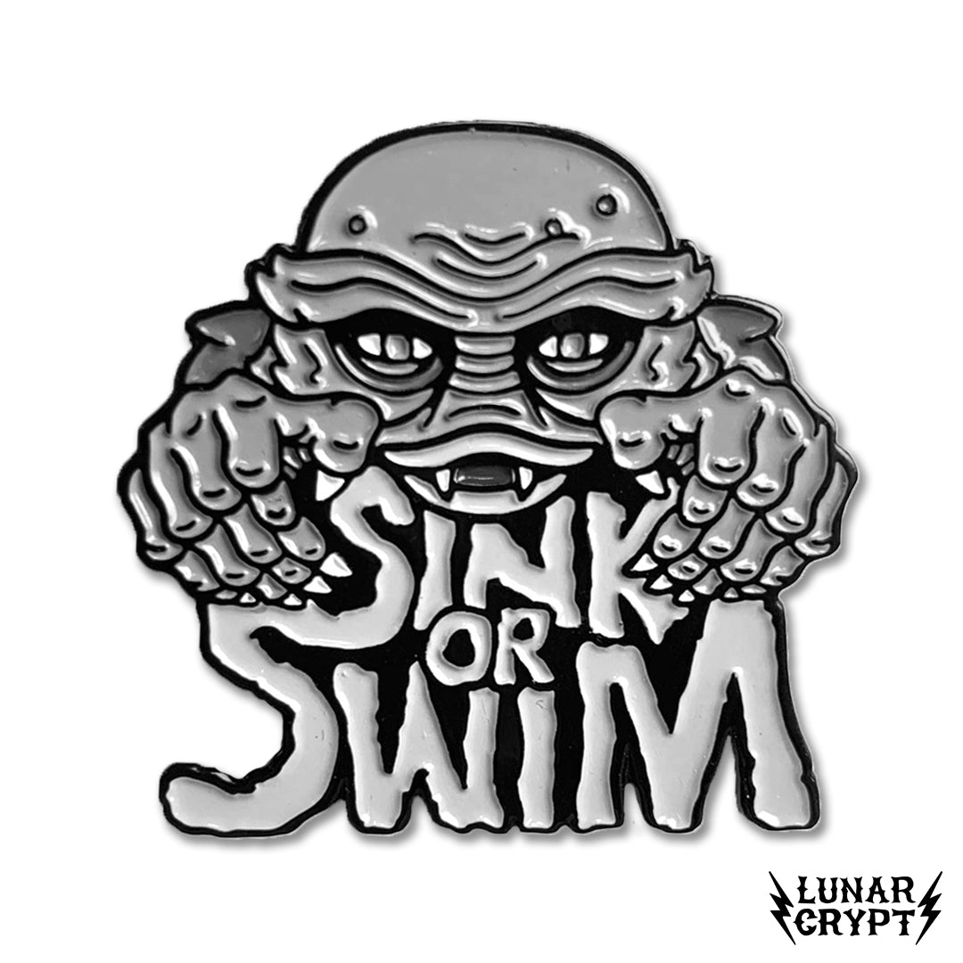 Sink Or Swim - Soft Enamel Pin - Your Choice of Styles!