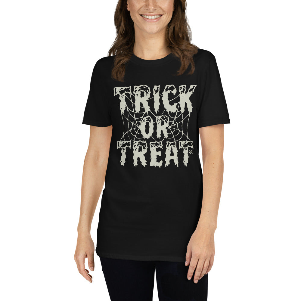 Trick Or Treat Webs - Unisex T-Shirt
